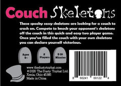 The Dusty Tophat Couch Skeletons skeleton seating challenge adds family fun.