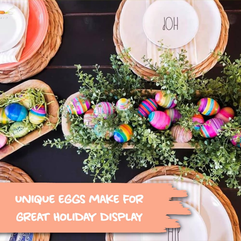 All-in-one design keeps decorating contained and tidy with Eggmazing