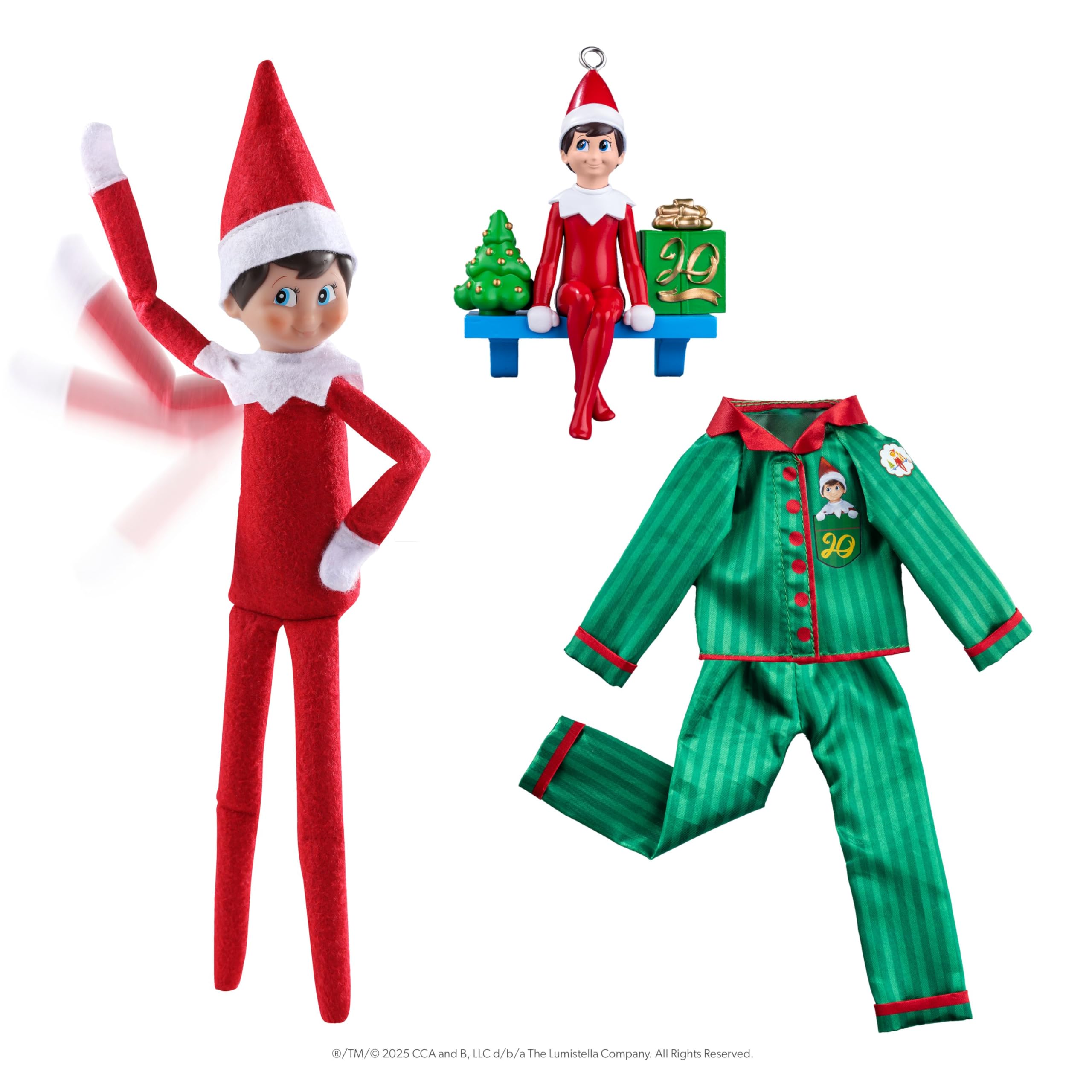 The Elf on the Shelf twenty-year holiday magic edition feature.