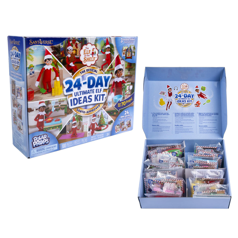 The Elf on the Shelf 24-Day Claus Couture Addon elevates scenes
