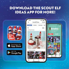 The Elf on the Shelf 24-Day Signs and Furniture for rich scenes
