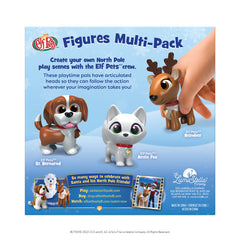 The Elf on the Shelf Elf Pets Multipack box showcases togetherness.