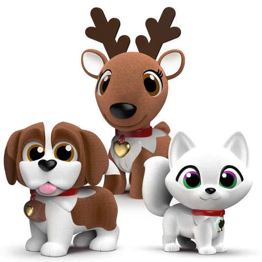 The Elf on the Shelf Elf Pets Reindeer figure inspires north pole adventures.