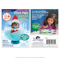 The Elf on the Shelf Frost Pips brown-eyed elf invites nurturing morning discoveries