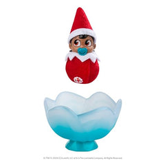 The Elf on the Shelf Frost Pips frost flower cradle supports safe, cozy display