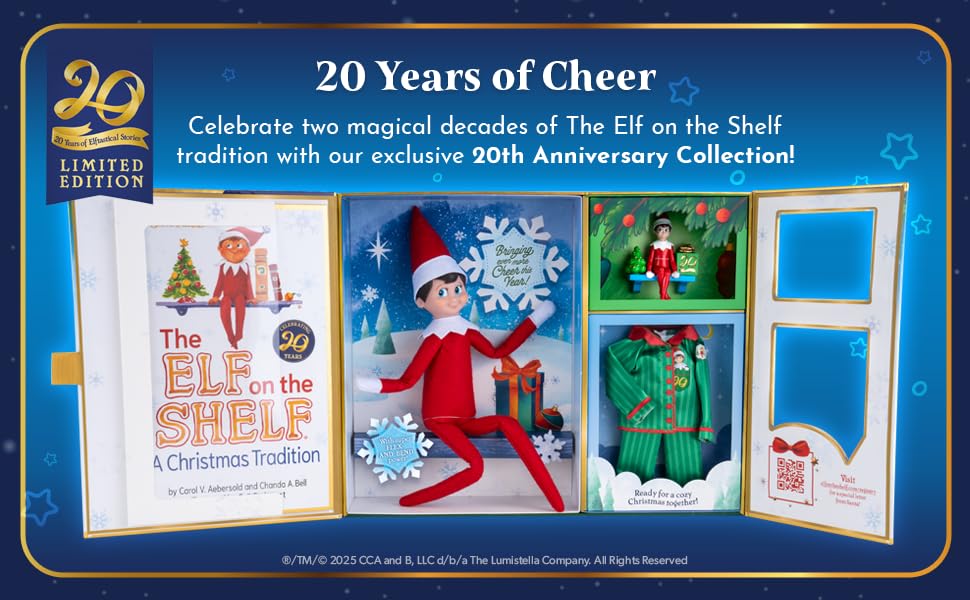 North Pole inspired arrival scene with a festive elf display