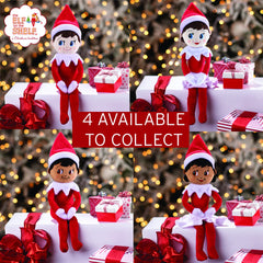 The Elf on the Shelf Plushee Pals Snuggler 12-inch Girl closeup eyes evoke gentle storytelling