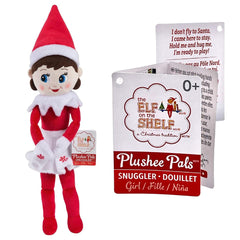 The Elf on the Shelf Plushee Pals Snuggler 12-inch Girl soft fur invites cozy evenings