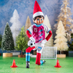 The Elf on the Shelf Polar Props North Pole Pitch Kit trophy rewards festive competitions.