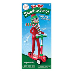 The Elf on the Shelf Stand n Scoot elf helmet adds safe, cute costume detail.