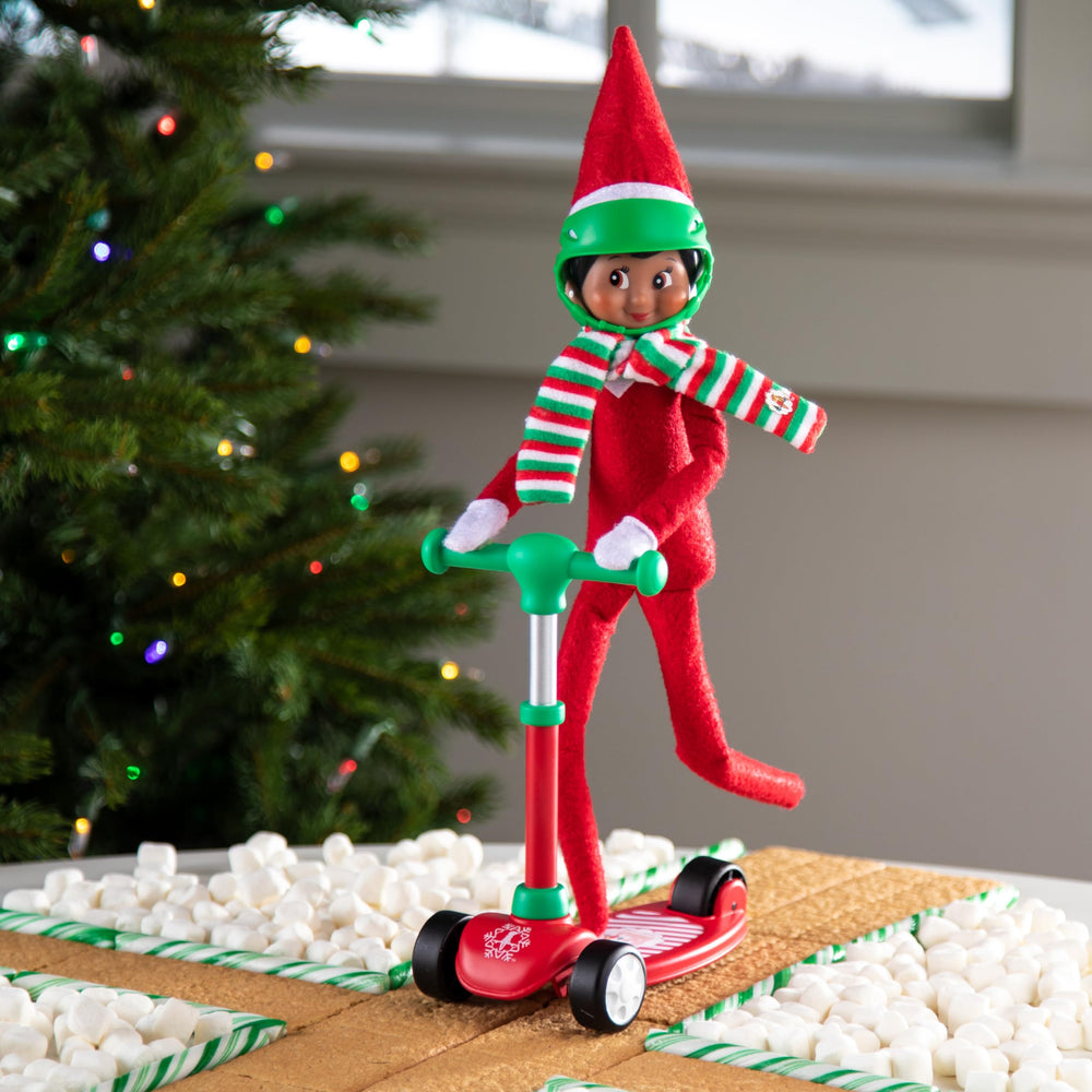 The Elf on the Shelf Stand n Scoot stand-up magic sparks imagination.