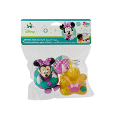 Minnie Mouse squirties sandcastle design boosts imaginative bath time fun.