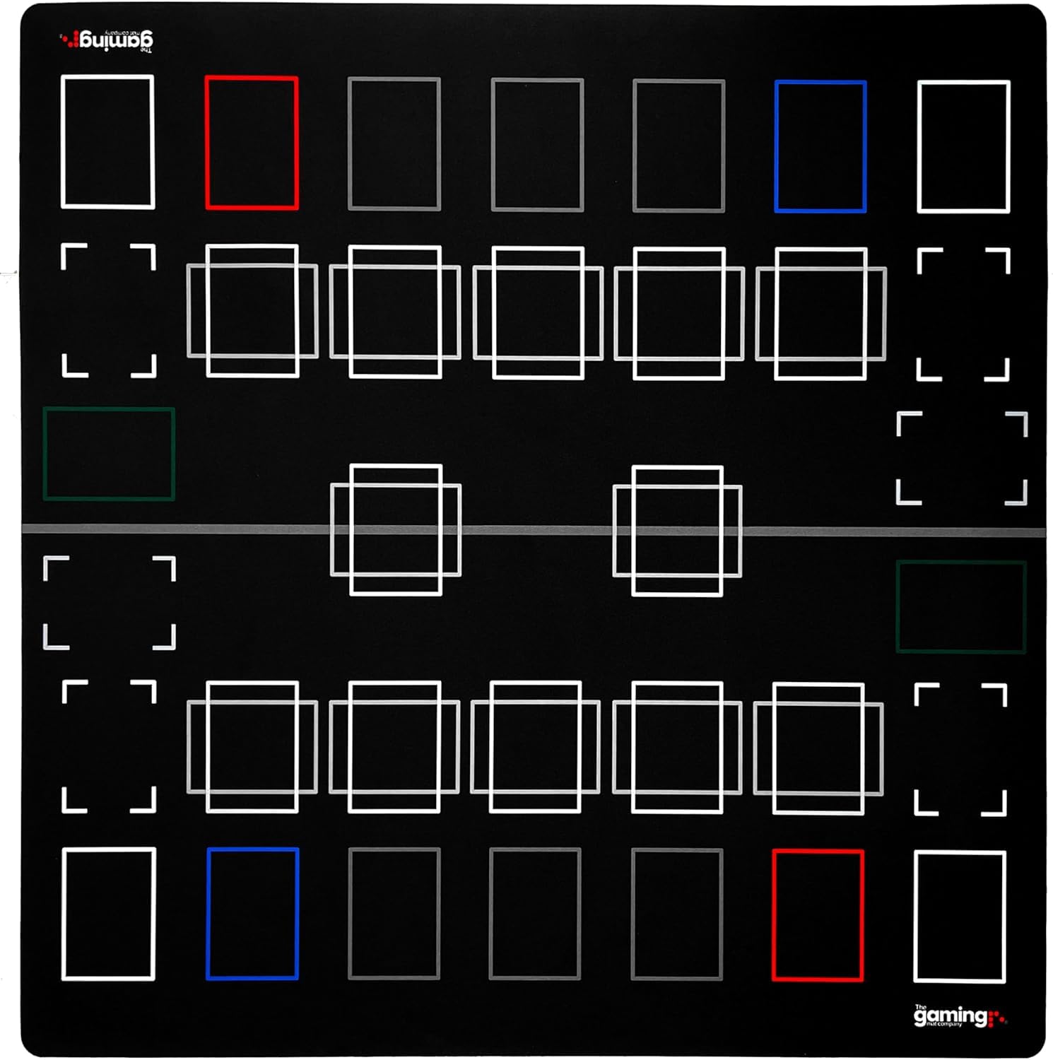 The Gaming Mat Company non-slip rubber base keeps the mat steady during battles.