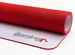The Gaming Mat Company satisfaction guaranteed card with policy text