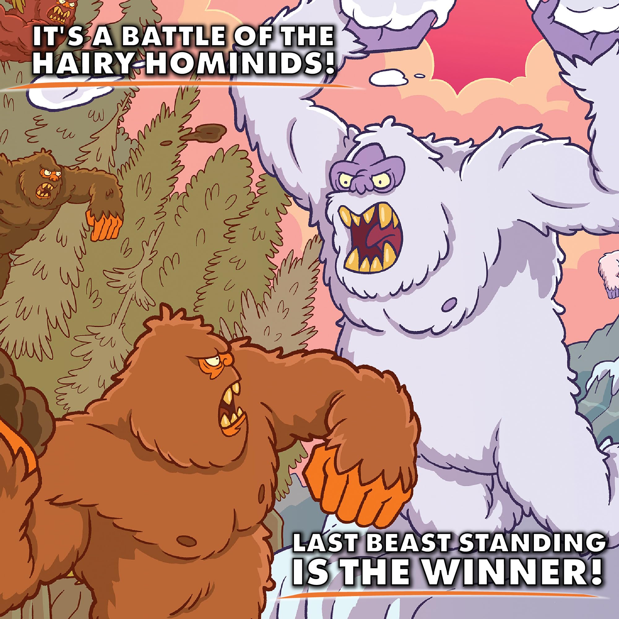 The Good Game Company Yeti figurines join a snowy, fast-paced challenge.
