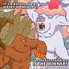 The Good Game Company Yeti figurines join a snowy, fast-paced challenge.