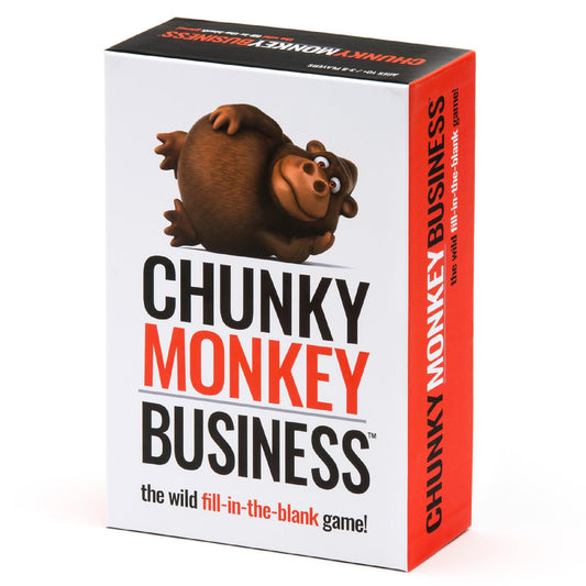 The Good Game Company Chunky Monkey Business game box for lively family nights.