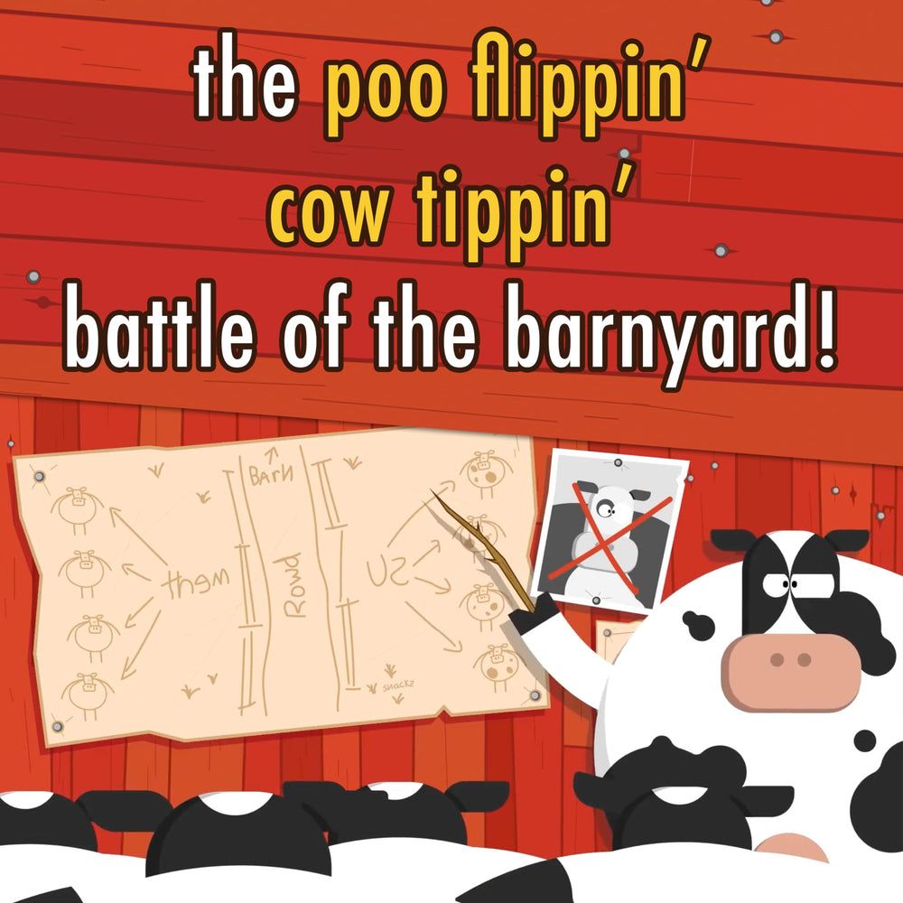 Cow pies ready for launch showcase playful projectiles and casual competition