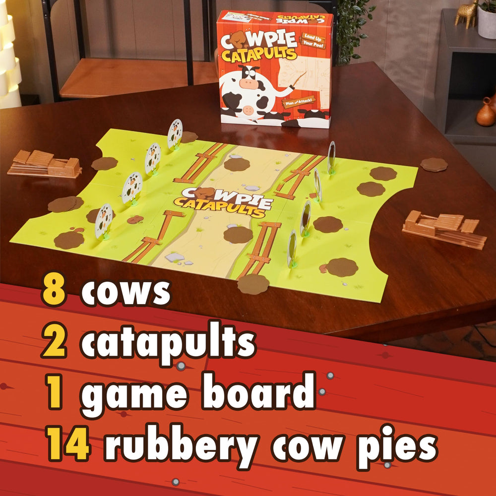 Cows and pies on display highlight chaos-friendly family competition
