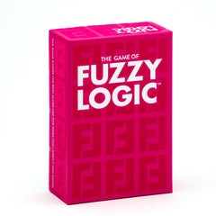 The Good Game Company Fuzzy Logic box front, inviting family game night and curiosity.