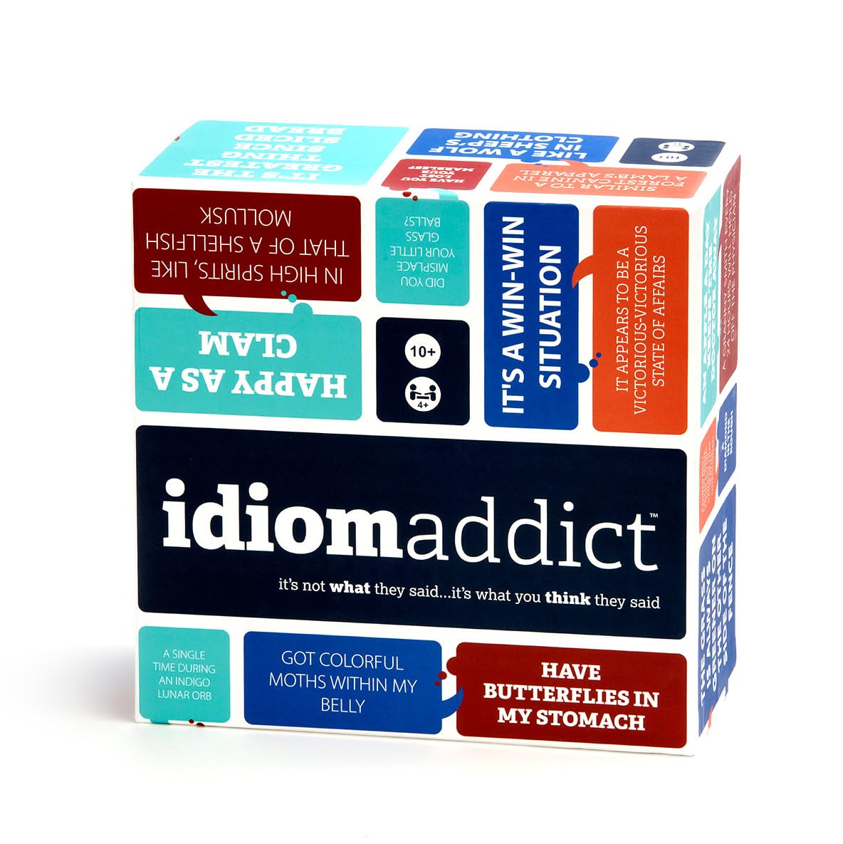 The Good Game Company Idiom Addict card deck ready for social nights and laughs.