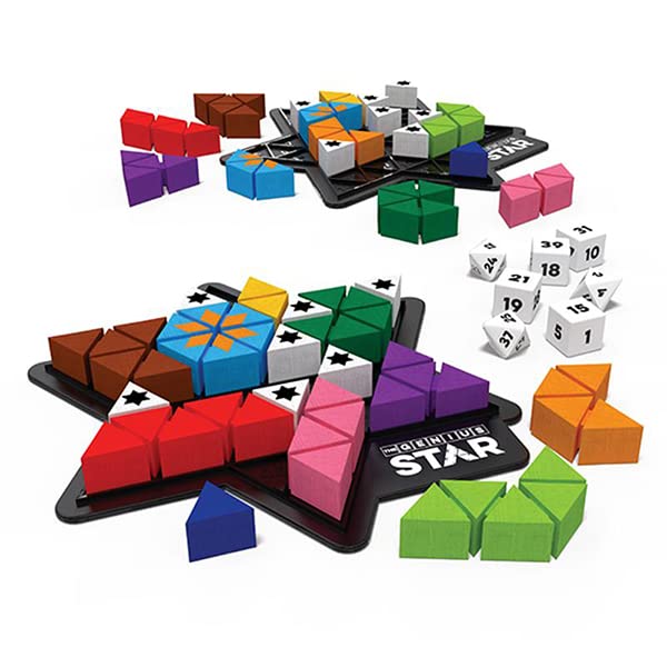 The Happy Puzzle Company Genius Star durable box ready to travel.