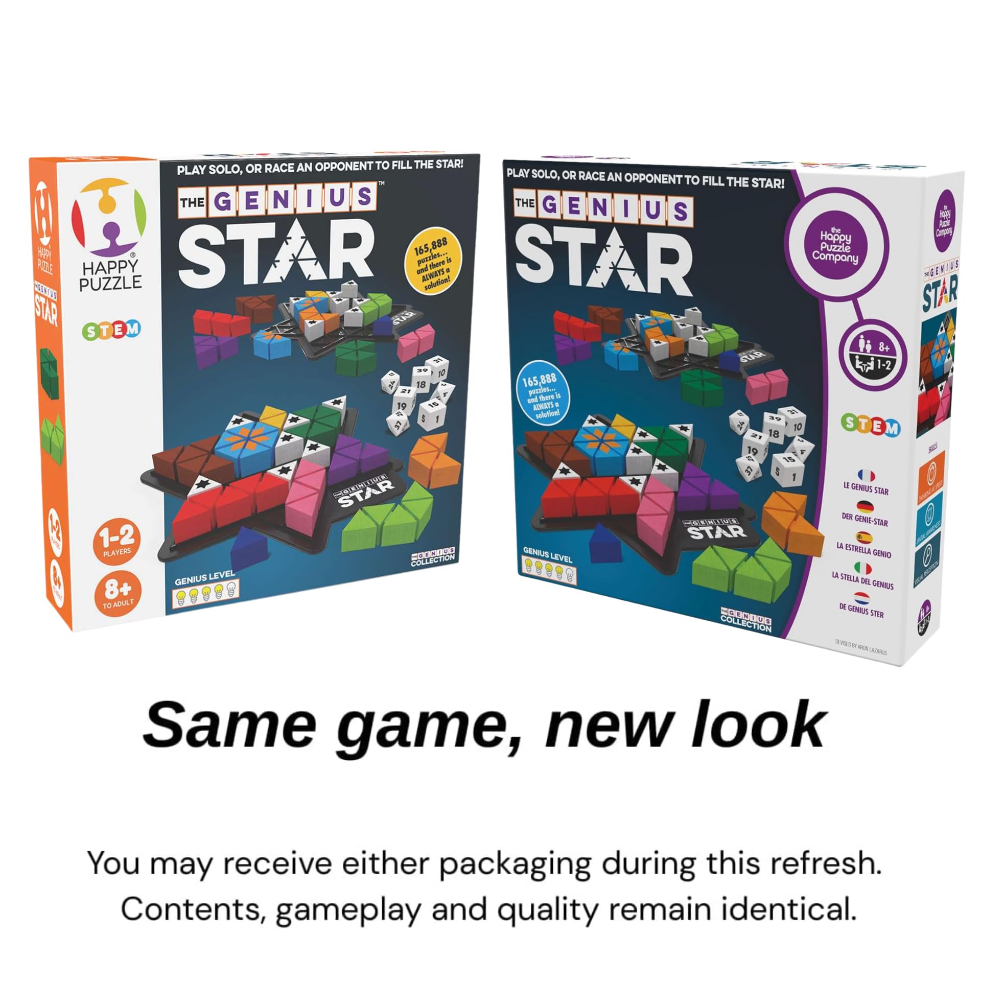 The Happy Puzzle Company Genius Star play scenarios ideal for family night.