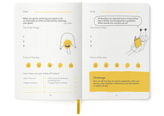 The HappyMe Journal pocket-size keeps journaling portable for on-the-go moments.