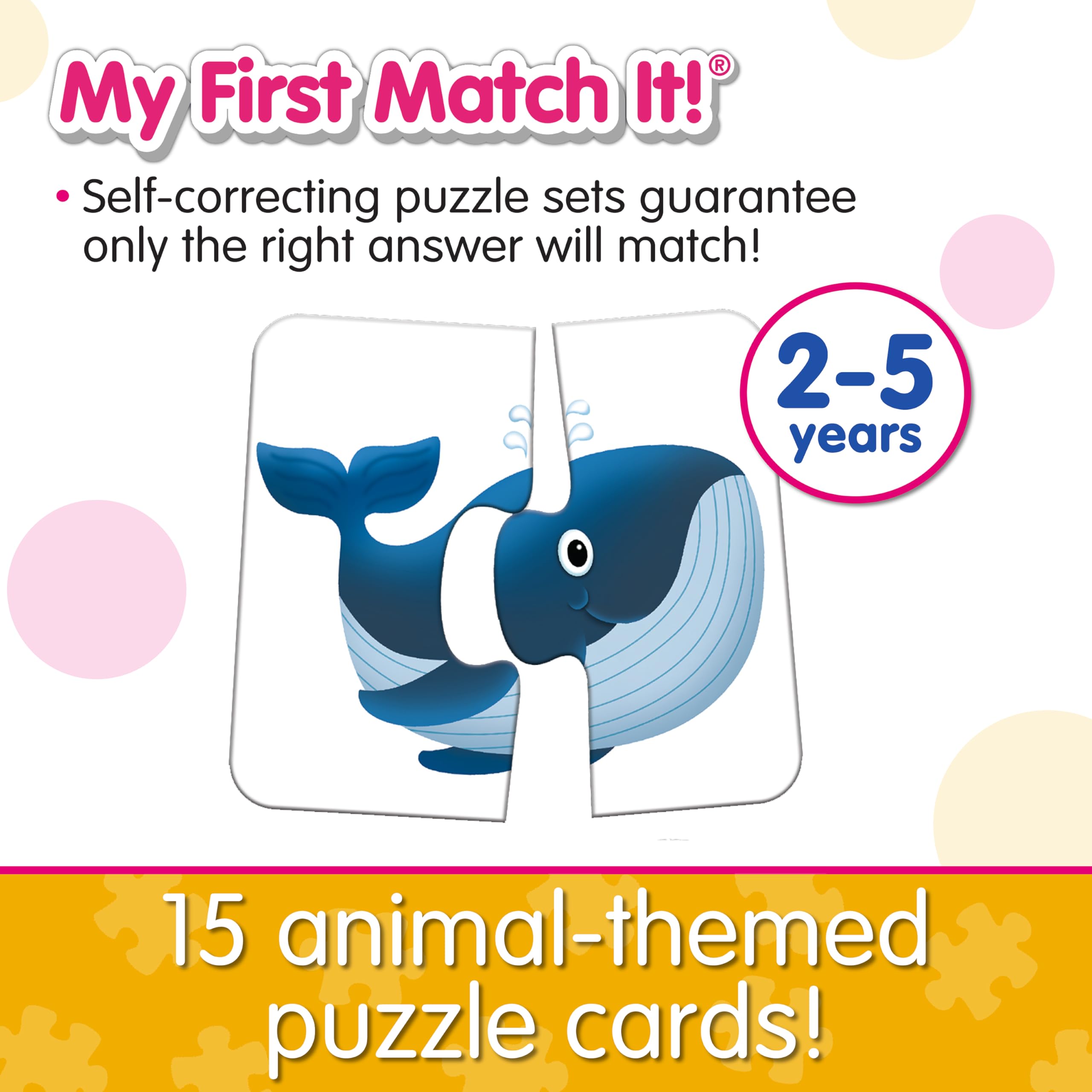 The Learning Journey matching puzzles encourage focus through playful exploration.