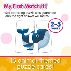 The Learning Journey matching puzzles encourage focus through playful exploration.