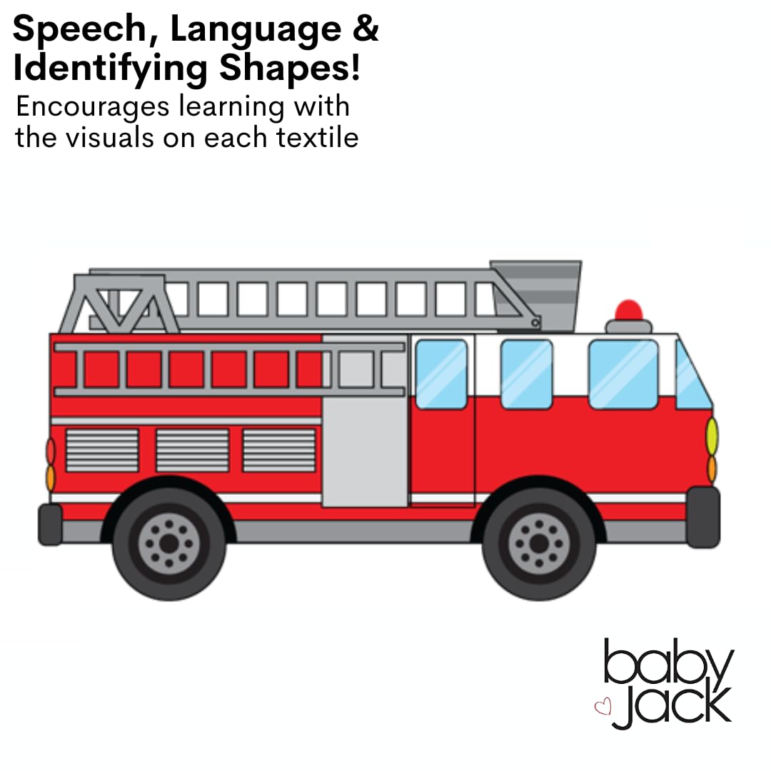The Learning Lovey sensory toy invites hands to explore sounds