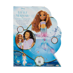 Accessory charms spark creativity when styling Ariel's hair.
