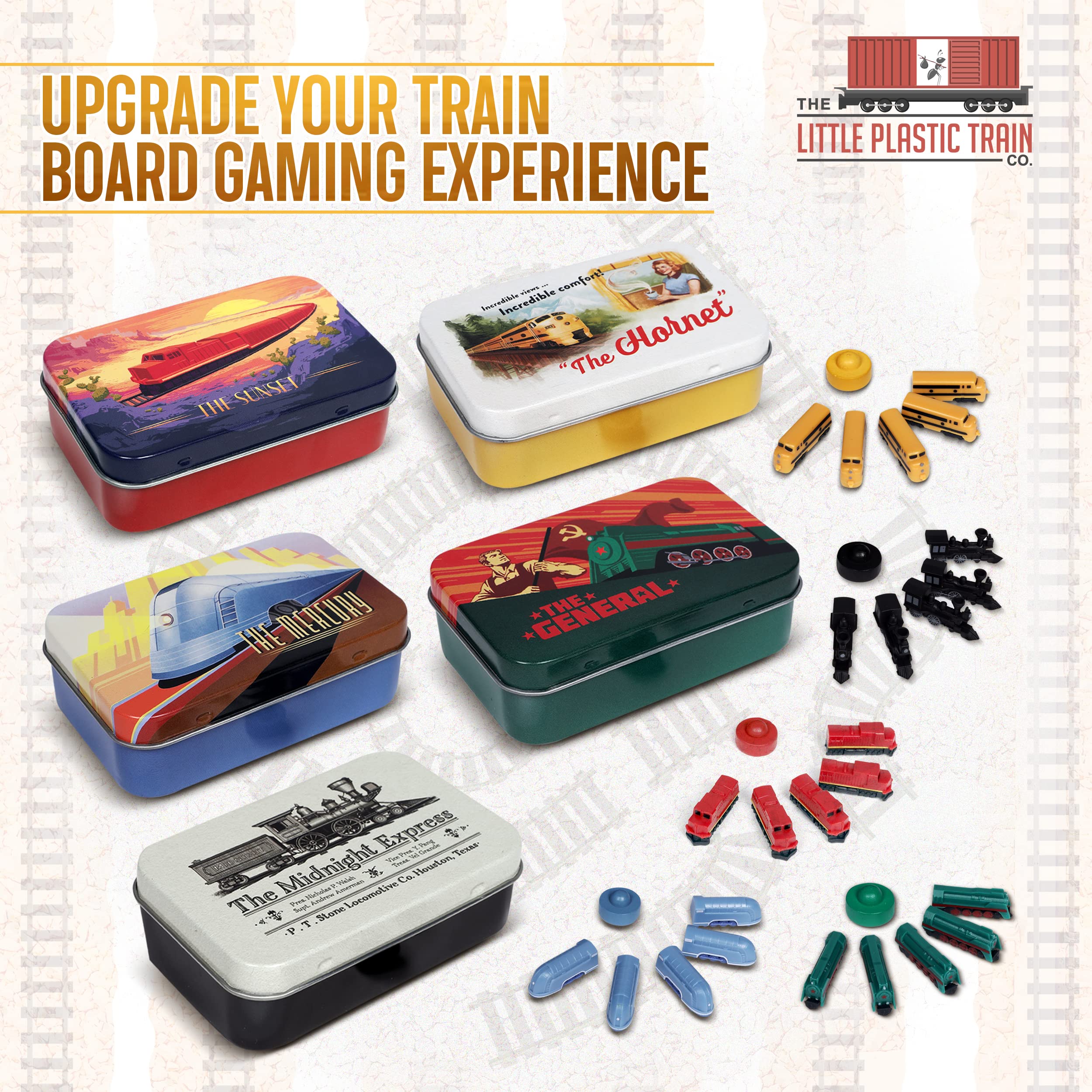 The Little Plastic Train Co. Hornet Deluxe officially licensed branding confirms authenticity.