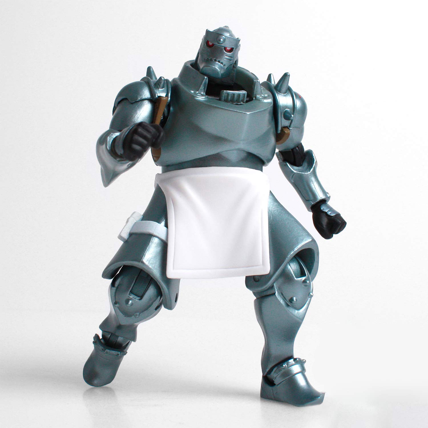 The Loyal Subjects Alphonse Elric BST AXN 5-inch figure detailed shot highlighting craftsmanship