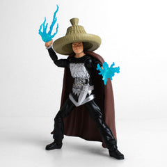 The Loyal Subjects BST AXN Lightning figure with interchangeable hands for dynamic posing.