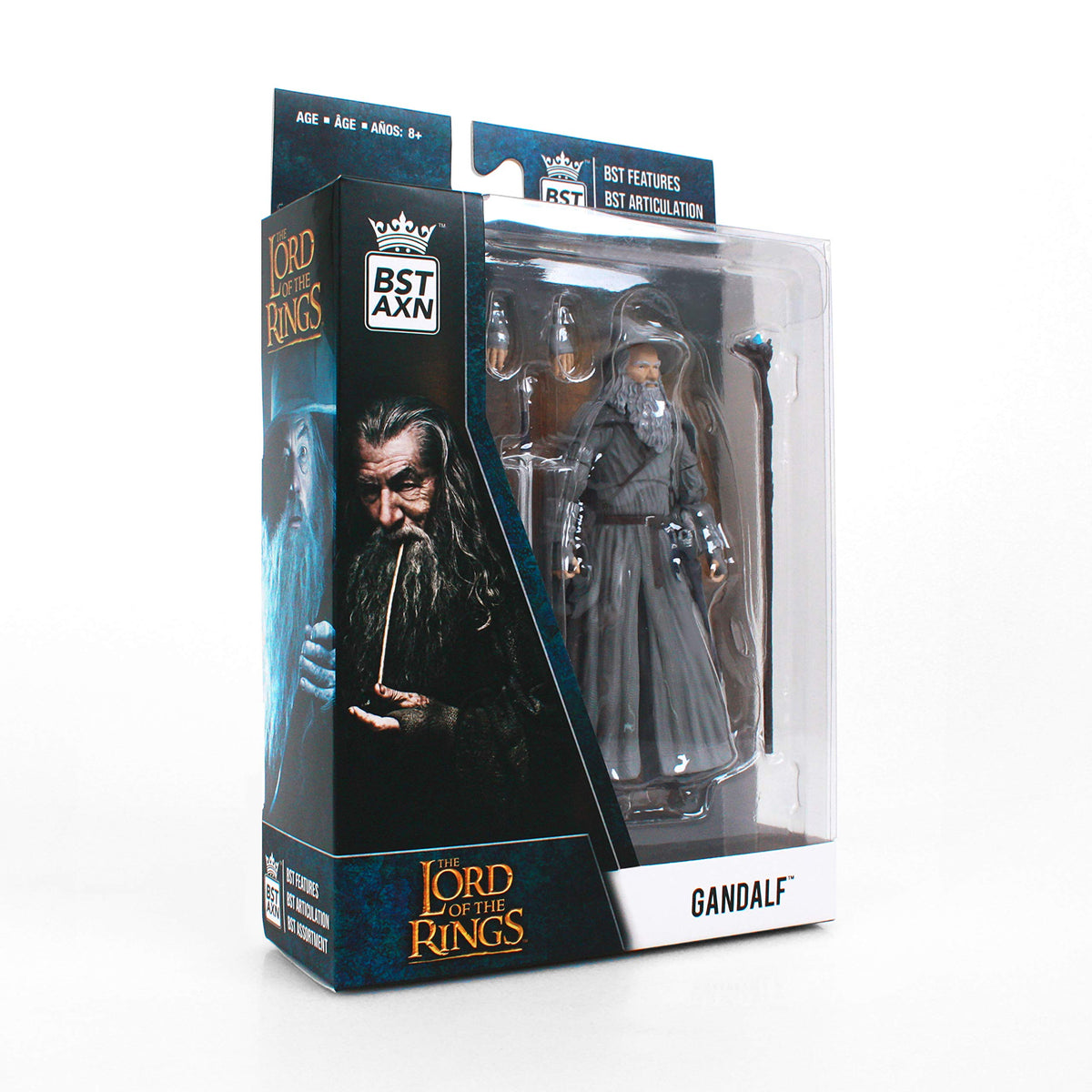 The Loyal Subjects Gandalf BST AXN 5in staff for dramatic display poses