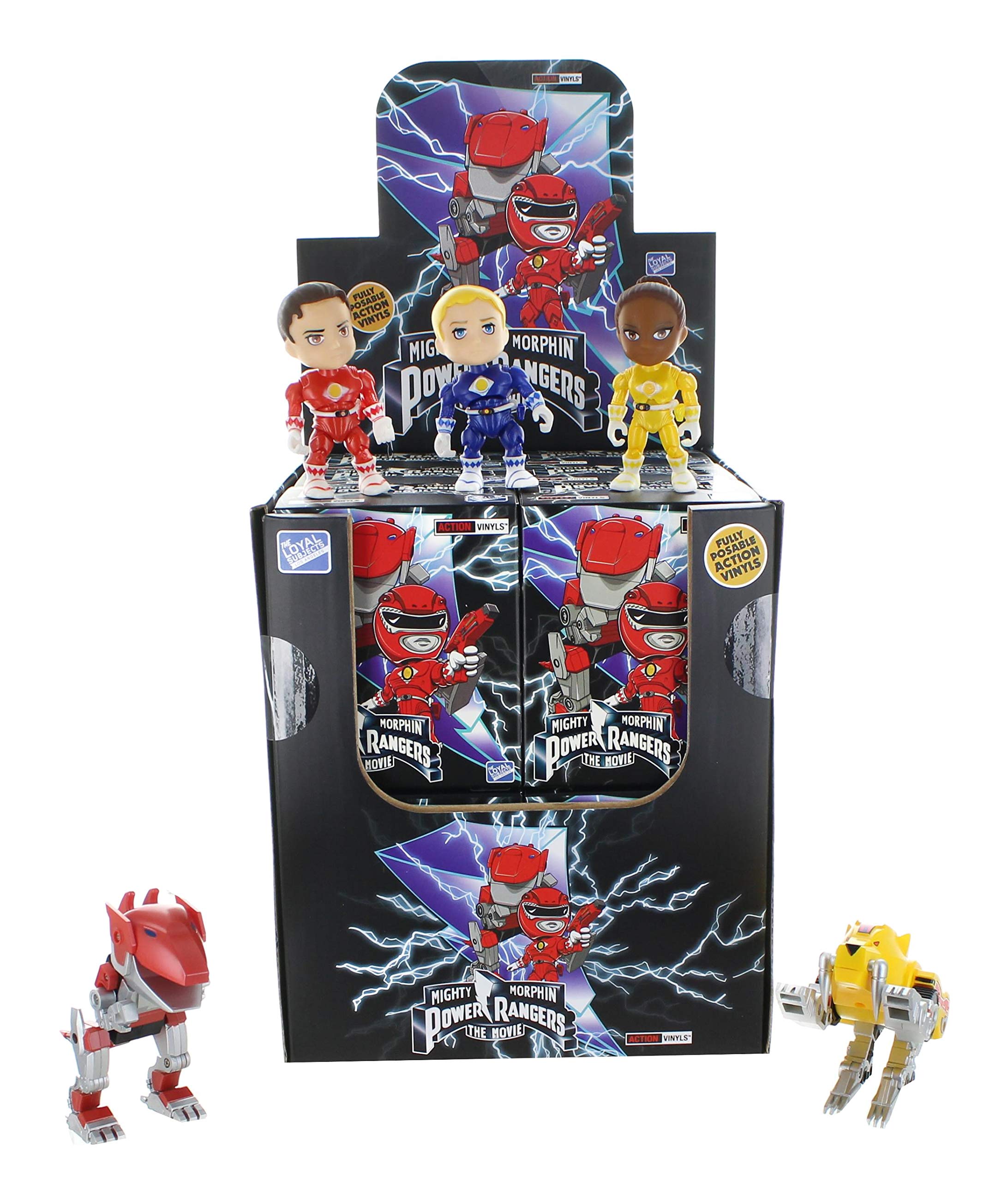 The Loyal Subjects collection fits desks, shelves, and display cases.