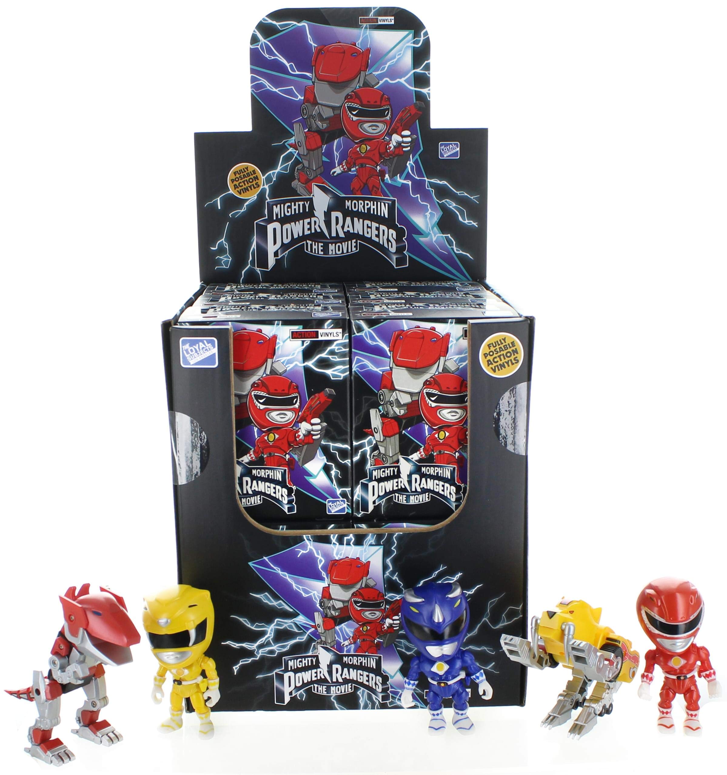 Random mystery packaging invites diversity, letting you build a growing Power Rangers lineup.
