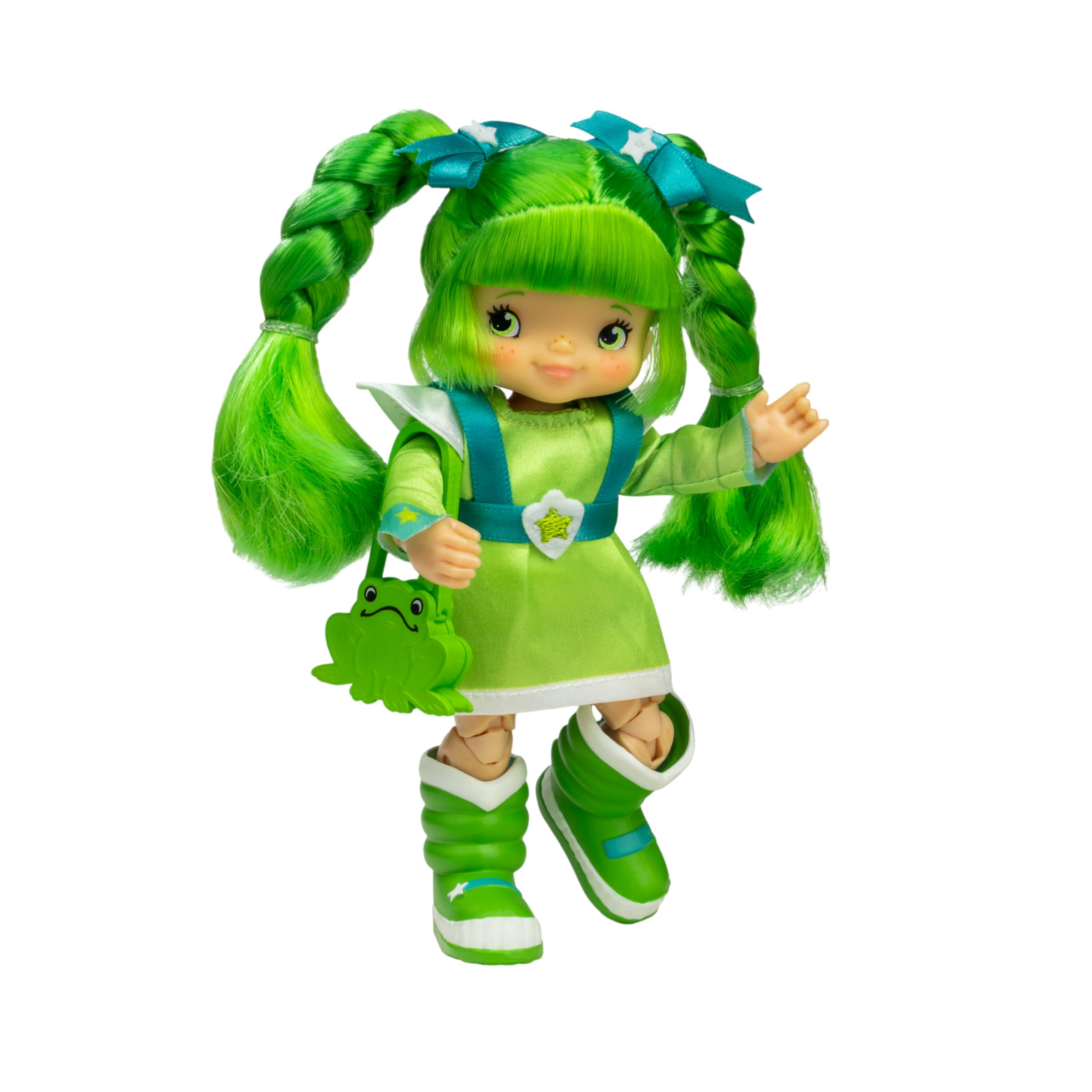 The Loyal Subjects Patty O'Green face close-up highlighting satin dress and color