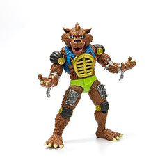 Rahzar skull-staff accessory enhances dramatic TMNT display.
