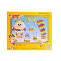 One-size Rainbow Brite dress up set on display for easy gifting