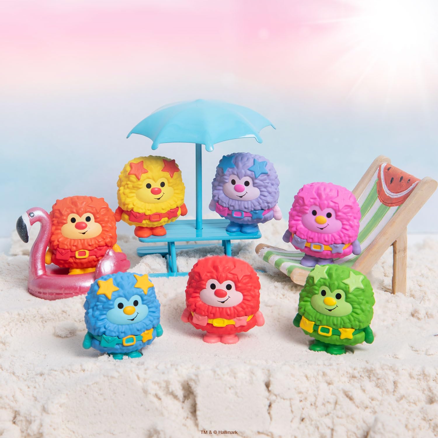 Set on a shelf with TLS toys for inspiration and display.