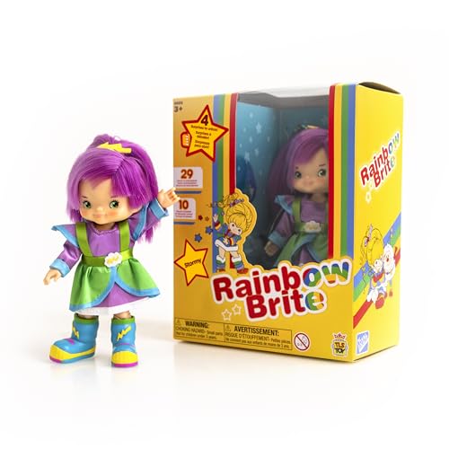 The Loyal Subjects Rainbow Brite Stormy packaging box showcases a gift-ready display.