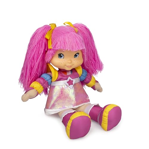 Tickled Pink face detail showing cute freckled charm for imaginative storytelling