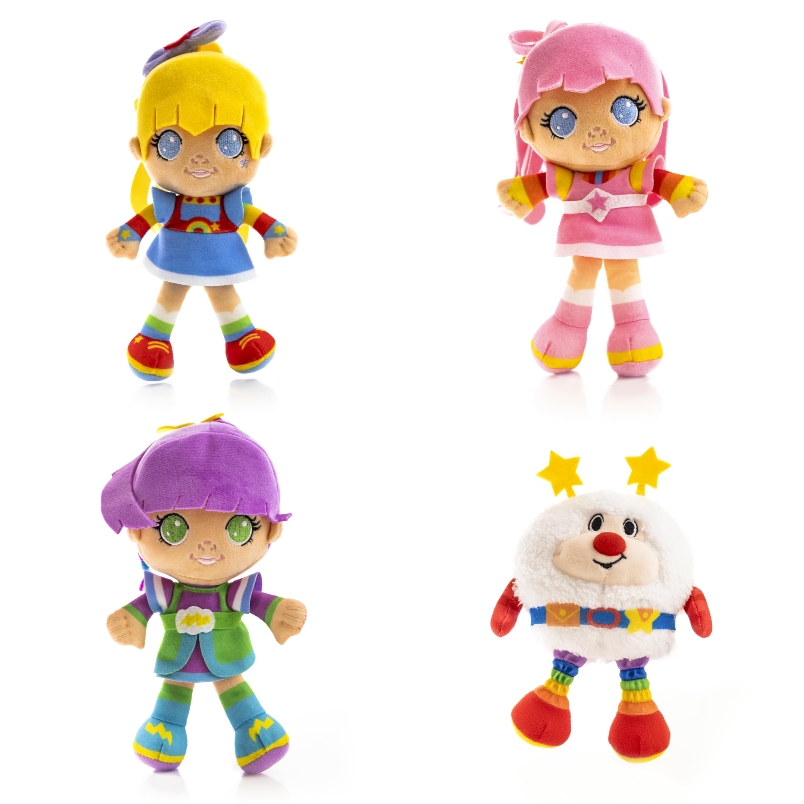 Rainbow Brite Twink Sprite plush cuddle-ready for bedtime routines.