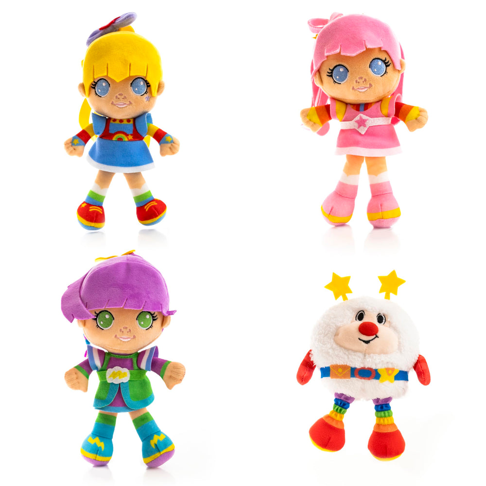 Rainbow Brite Twink Sprite plush cuddle-ready for bedtime routines.