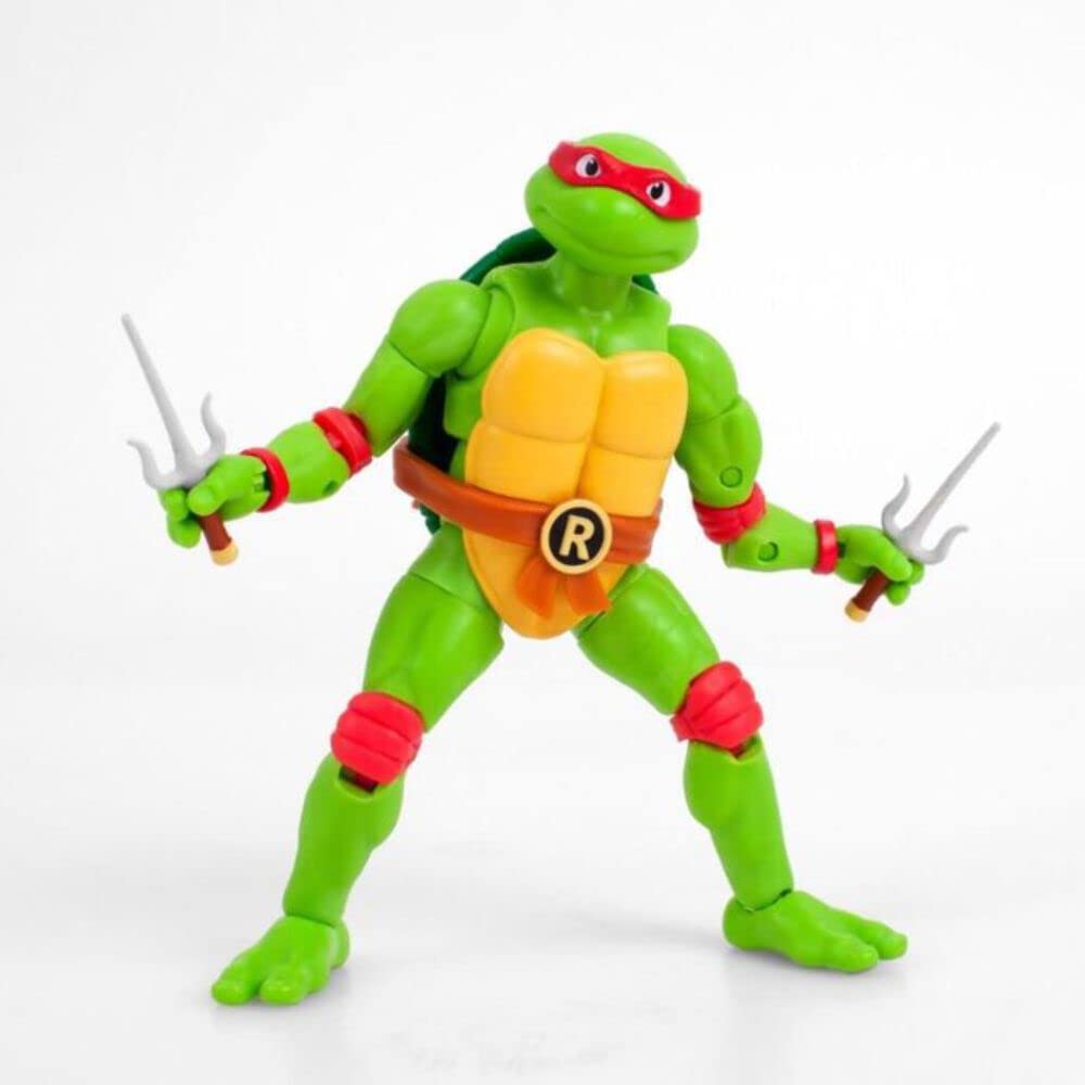 The Loyal Subjects Raphael BST AXN 5in figure with extra head for varied character expressions