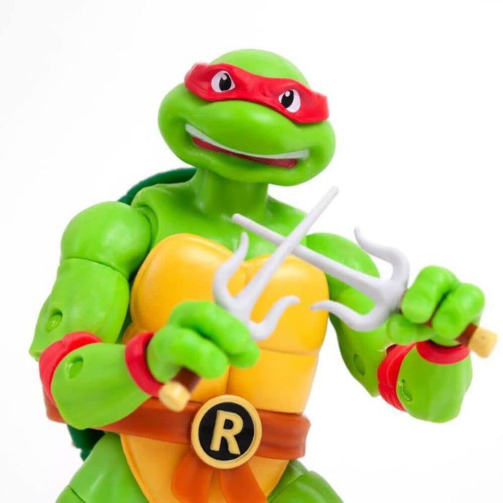 The Loyal Subjects Raphael BST AXN 5in figure weapons set for action scenes