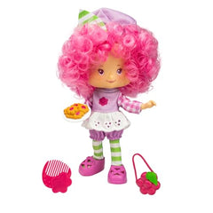 Raspberry Tart features checkered sleeves for stylish storytelling during pretend play.