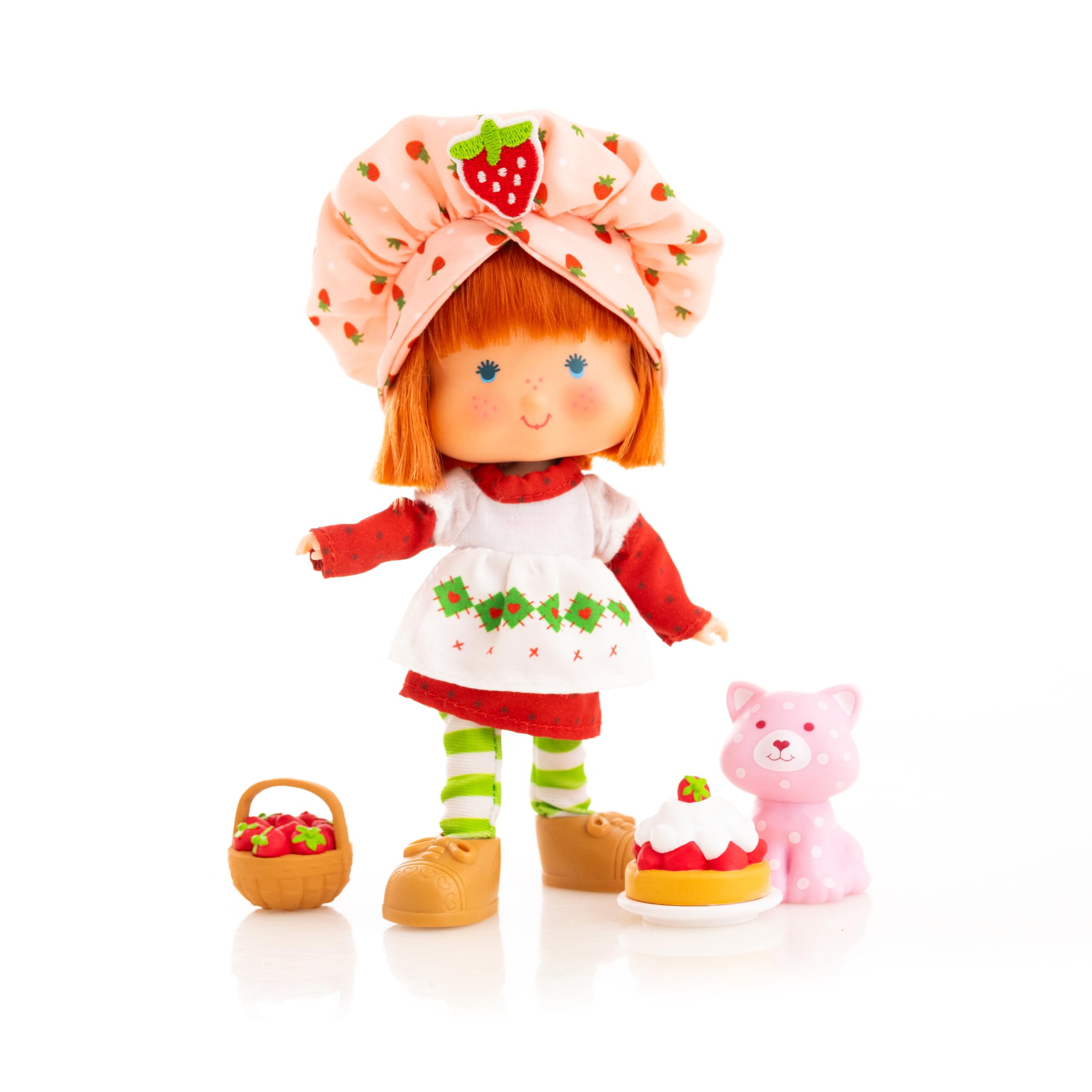 The Loyal Subjects Strawberry Shortcake 5.5 inch doll front pose for display and play